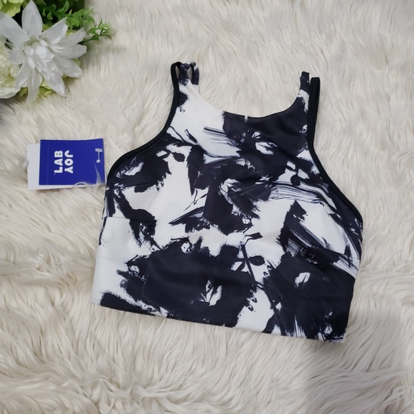 JoyLab Other - JOYLAB floral sports bra w/ back cut out XS NWT